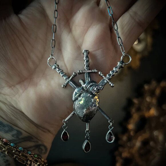 Astral Alchemy Jewelry - astral alchemy queen of swords